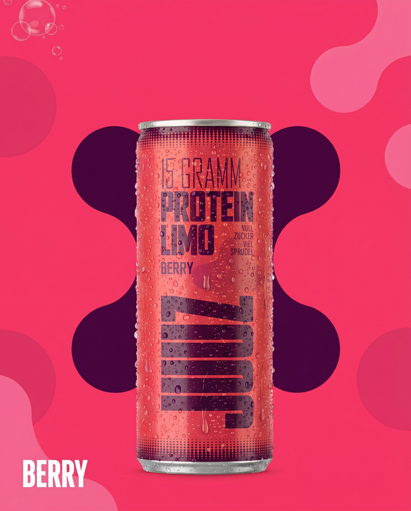 Berry Protein Soda