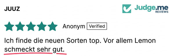 Judge.me Bewertung Anonym