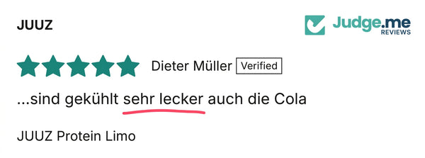 Judge.me Bewertung Dieter Müller